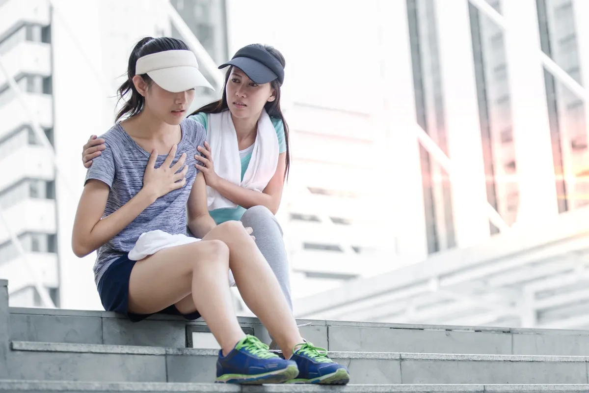 Breathlessness during minimal activity